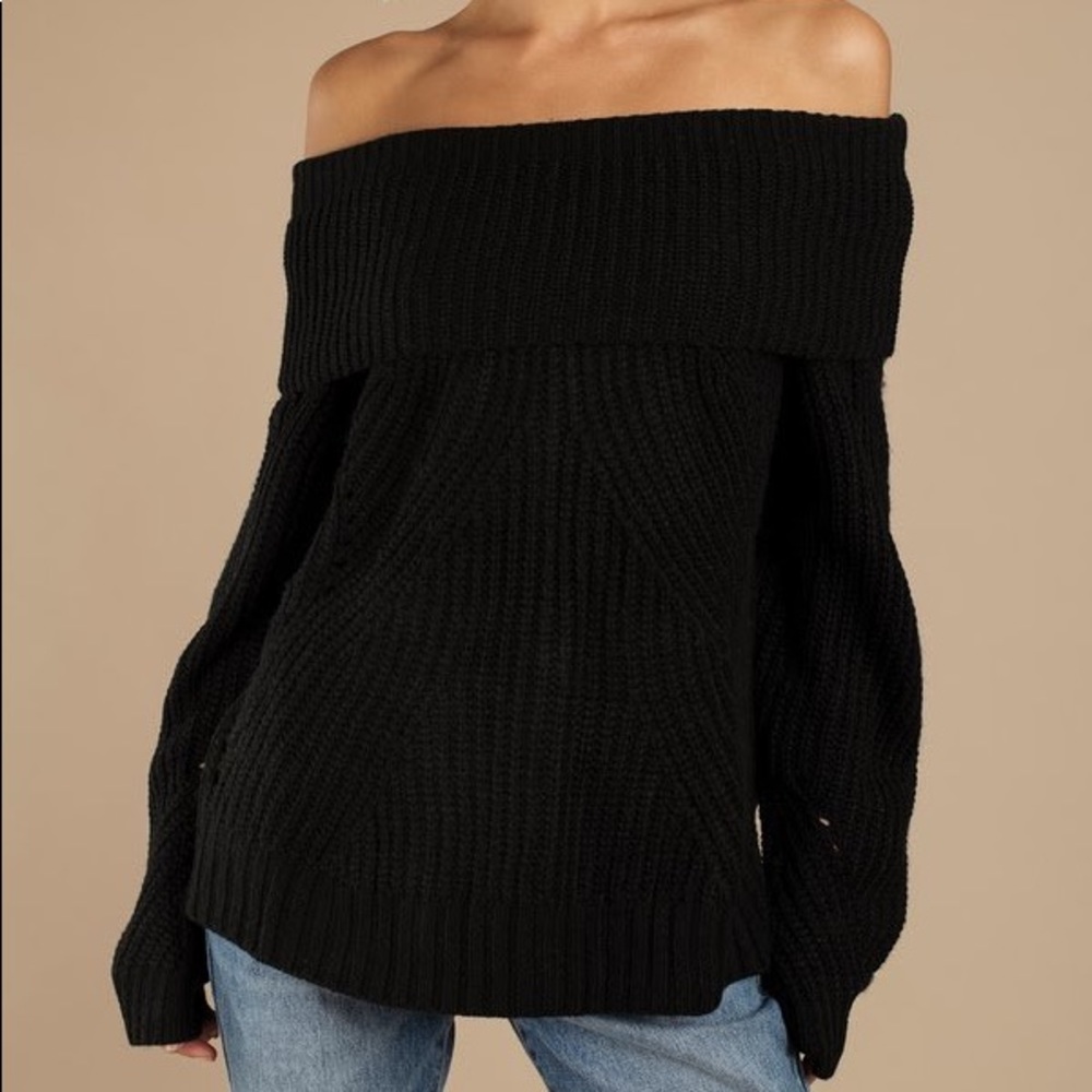 The Chills Off Shoulder Sweater
